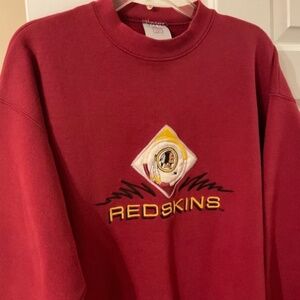 Mens Heavyweight Redskin Sweatshirt Embroidered Design XL RARE!!